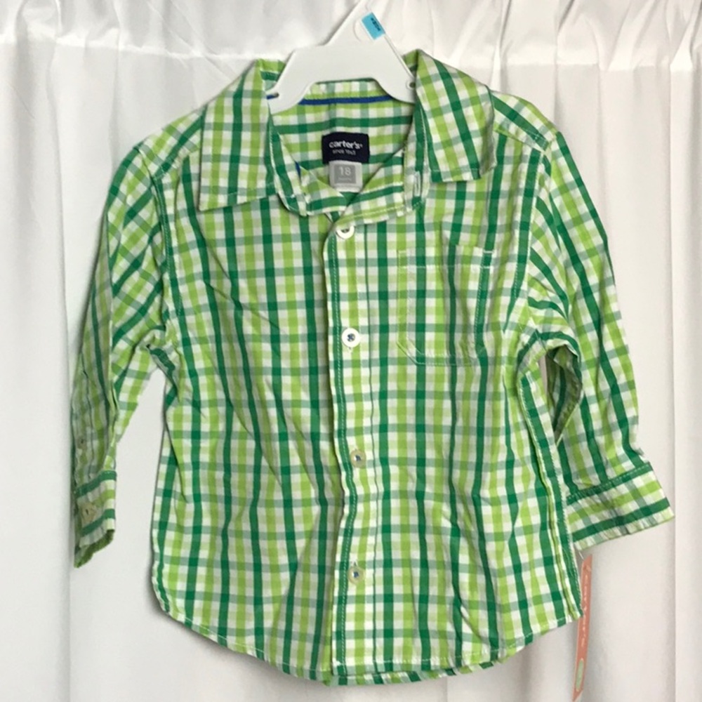 Carter’s Button-down Long-sleeve Shirt